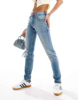 Lee Lee Rider jeans in mid storm blue