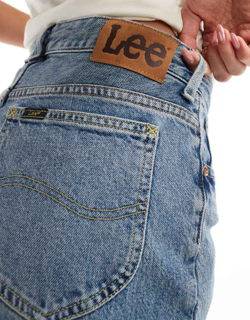 Lee Rider Loose fit jeans in mid blue | ASOS