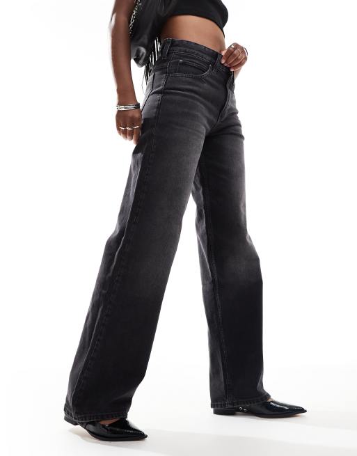 Straight Fit Jeans Loose Black Jeans Womens Buy Black Jeans