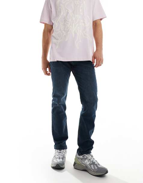 Lee Rider slim fit jeans in dark wash - view 1