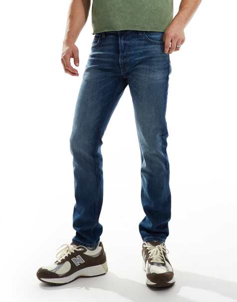 Lee Rider slim fit jeans in light vintage wash - view 1