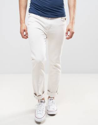 white lee rider jeans