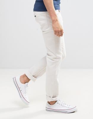 white lee rider jeans