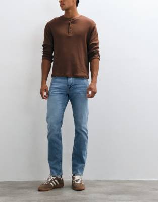 Lee Rider Slim Medium Stretch Jean Firestone Größe 36x32 - Bild 5