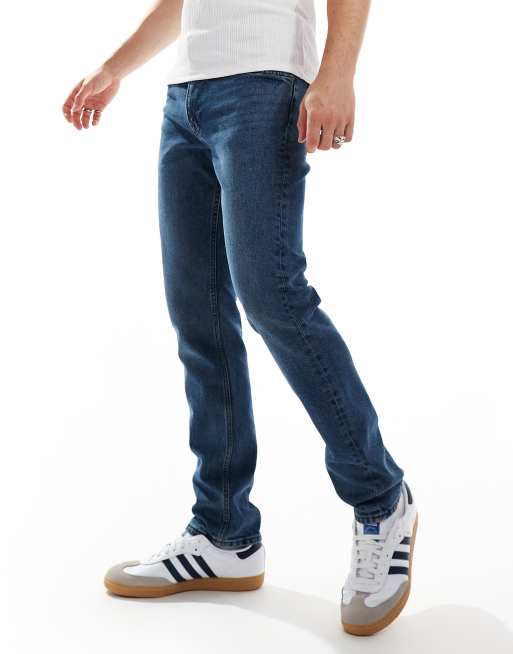 Lee - Rider - Smalle jeans met rechte pasvorm in vintage mid-wash, 3 van 5
