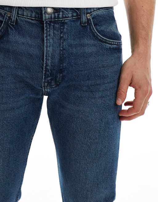 Lee - Rider - Smalle jeans met rechte pasvorm in vintage mid-wash, 4 van 5