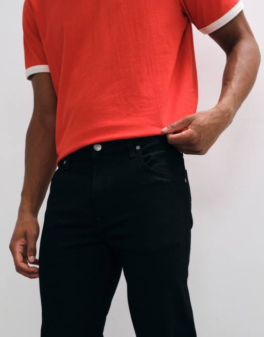 Lee - Rider - Sorte slim-jeans med lige ben , 3 af 5