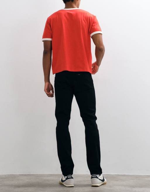 Lee - Rider - Sorte slim-jeans med lige ben , 4 af 5