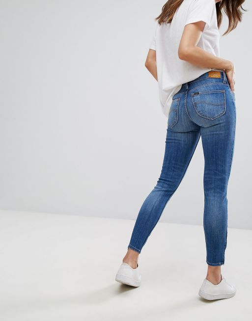 Lee scarlett cropped sales skinny jeans