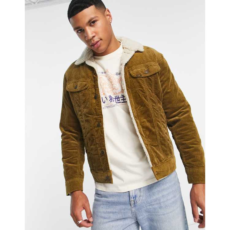 Sherpa tan jacket deals
