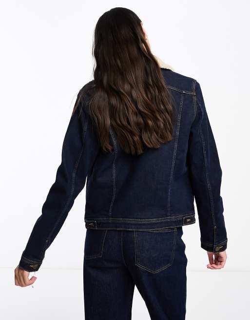 Lee lined denim clearance jacket