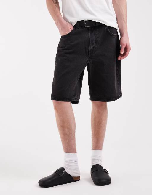 Lee - Sorte jorts i denim, 3 af 5