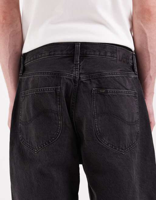Lee - Sorte jorts i denim, 5 af 5