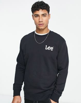 Lee sweat in black | ASOS