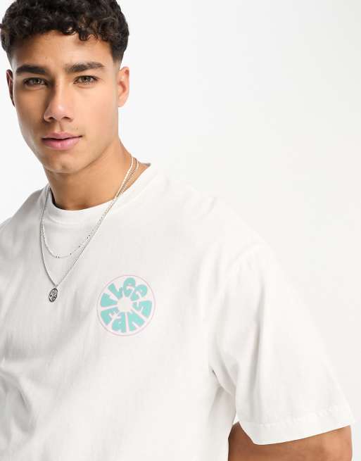 Lee - T-shirt ample style années 70 avec logo au dos - Blanc, 4 de 4