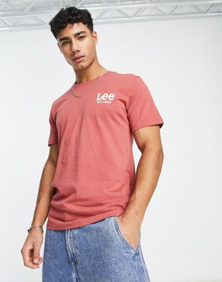 Lee t-shirt in red