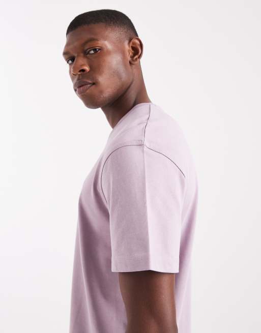 LEE – T-Shirt in Staubrosa mit Workwear-Logo, 4 von 5