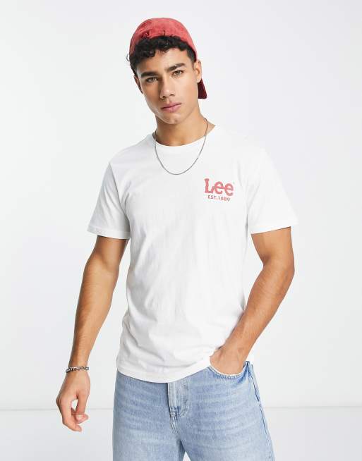 Lee t-shirt in white | ASOS
