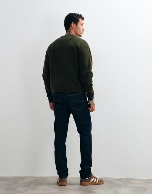 Lee toelopende jeans in zwart, 3 van 5