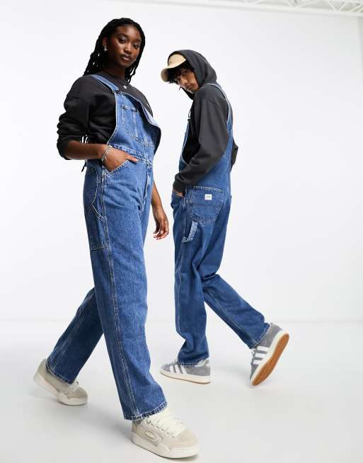 Lee hot sale denim dungarees