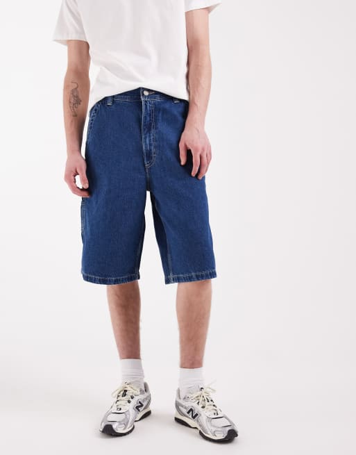 Lee – Weite Carpenter-Jorts in dunkler Waschung, 3 von 5