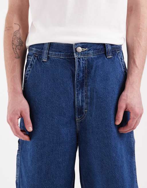 Lee – Weite Carpenter-Jorts in dunkler Waschung, 5 von 5
