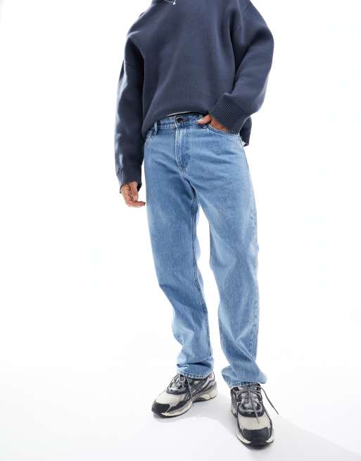 Lee - West - Afslappede jeans i lys vask i lige pasform