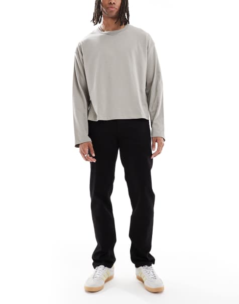 Lee West straight fit jeans in black