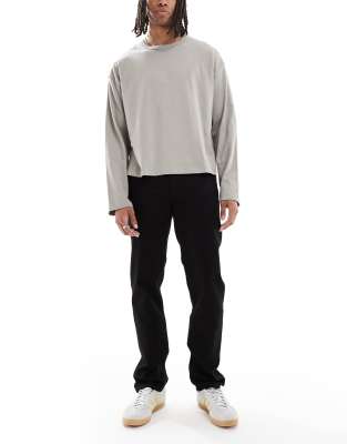 Lee - West - Jean droit - Noir