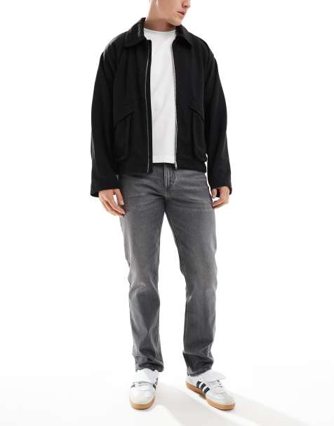 Lee - West - Jeans dritti regular lavaggio grigio - view 1