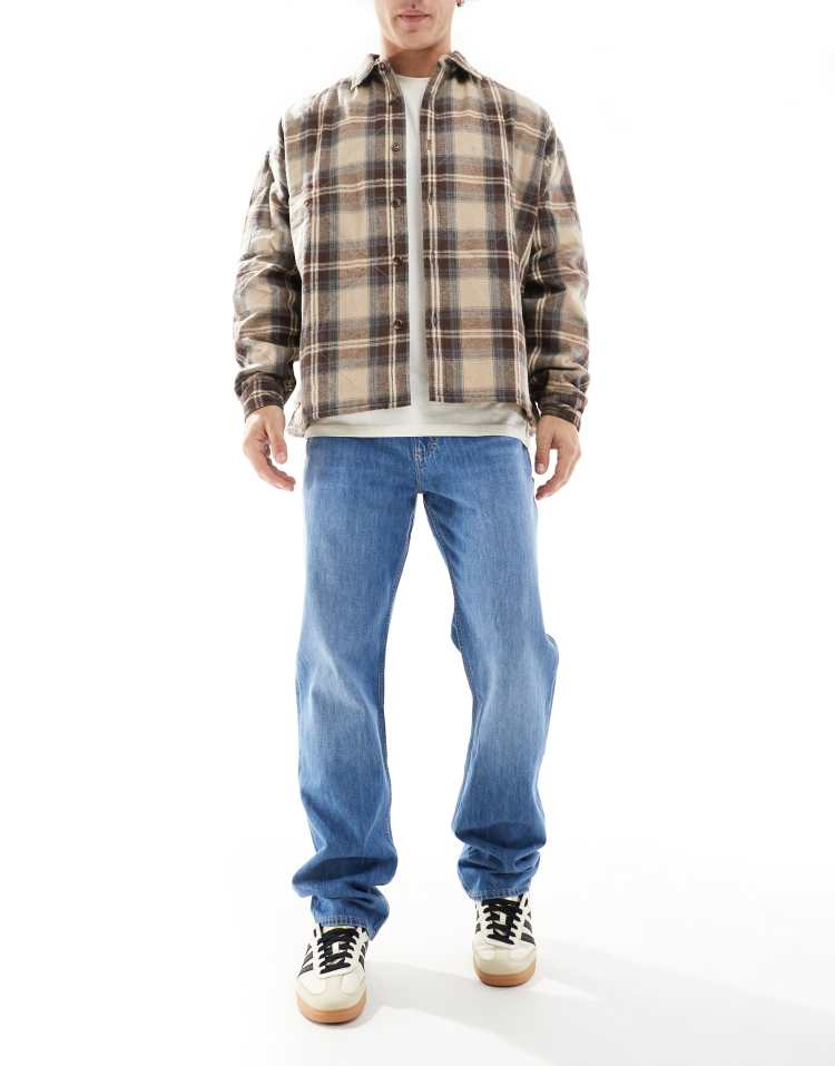 Lee – West – Jeans in hellblauer Waschung mit normalem, geradem Schnitt - view 1
