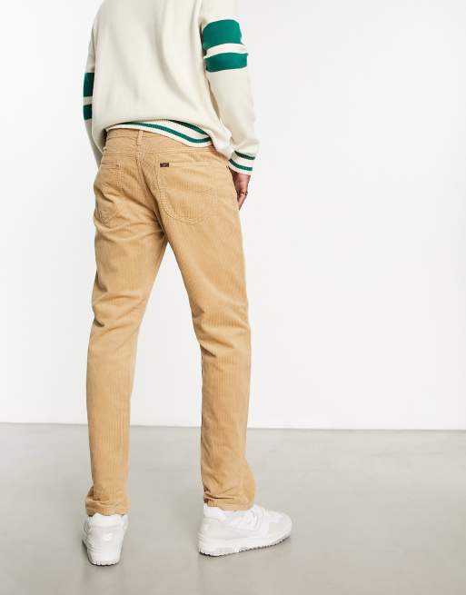 Lee West relaxed fit corduroy jeans in sand