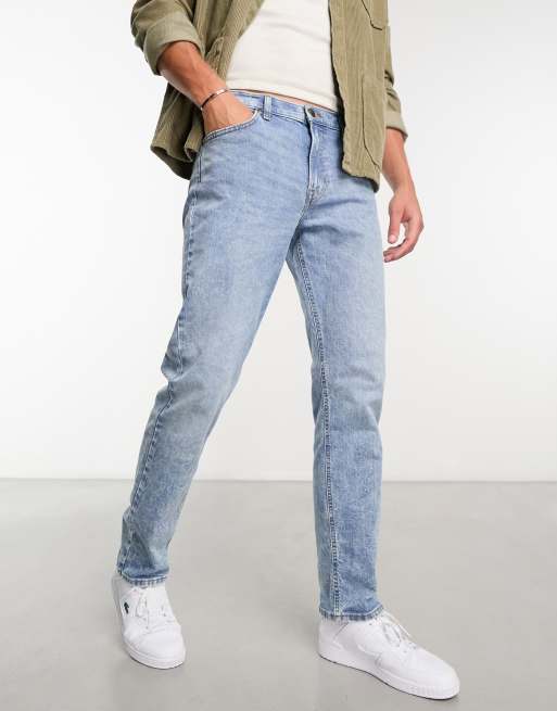 Lee west relaxed straight fit jean in light blue | ASOS