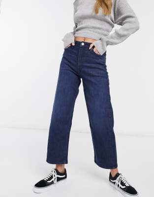 Lee vintage modern cropped wide leg jeans online