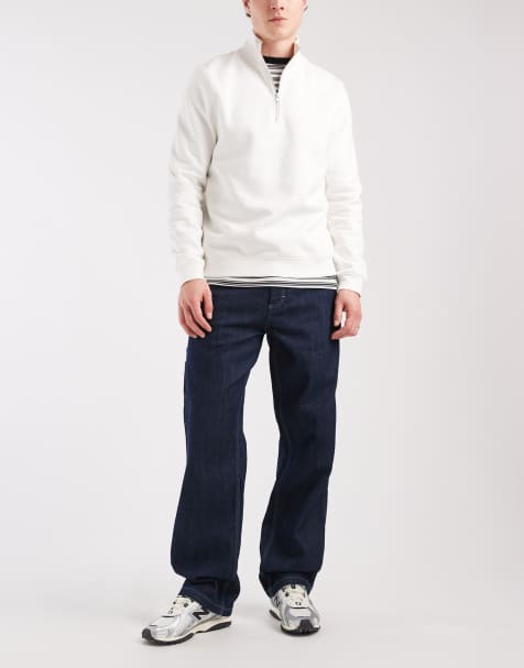 Lee – Workwear – Carpenter-Jeans in dunkelblauer Waschung mit weitem Bein - view 1