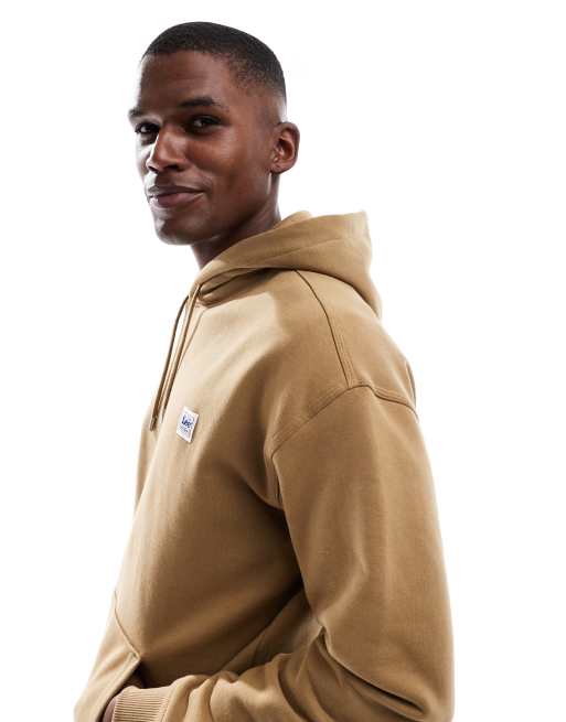 Lee workwear hoodie in tan, 5 of 5
