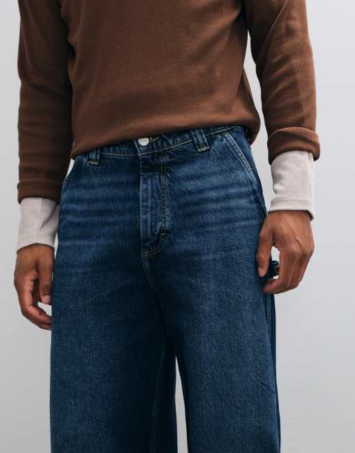 Lee workwear jeans carpenter baggy w jasnym odcieniu, 4 z 5