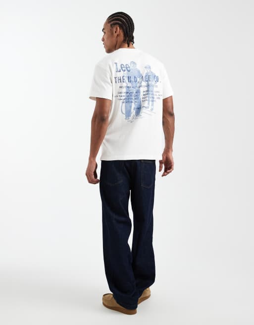 Lee – Workwear – Naturfärgad t-shirt, 4 av 7