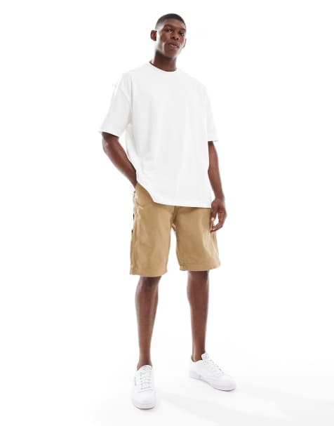 Lee - Workwear-skatershort in lichtbruin - view 1