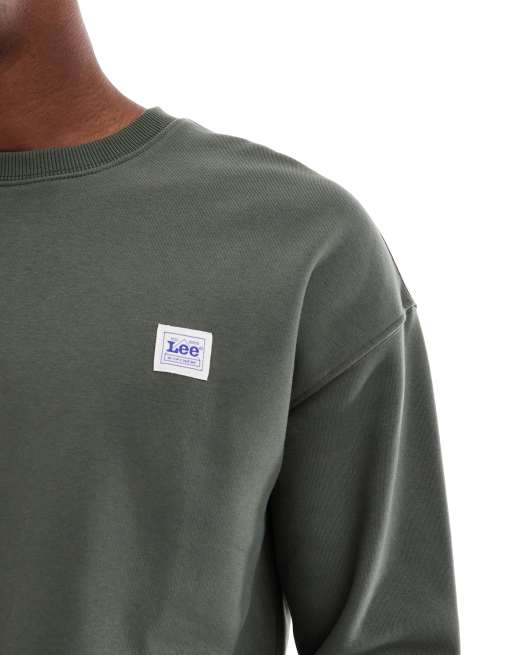 Lee - Workwear - Sweatshirt met label in groen, 2 van 5