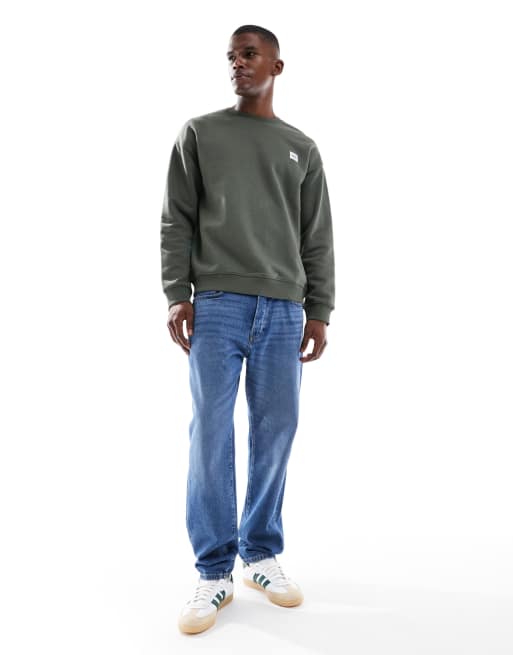 Lee - Workwear - Sweatshirt met label in groen, 4 van 5