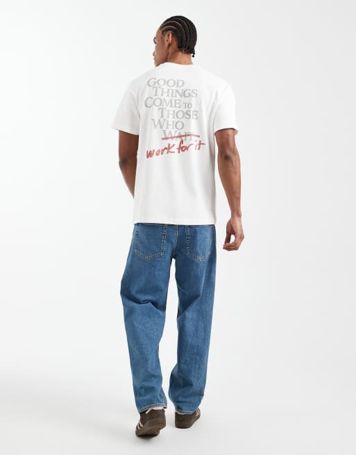 Lee workwear t-shirt in beige, 2 of 5