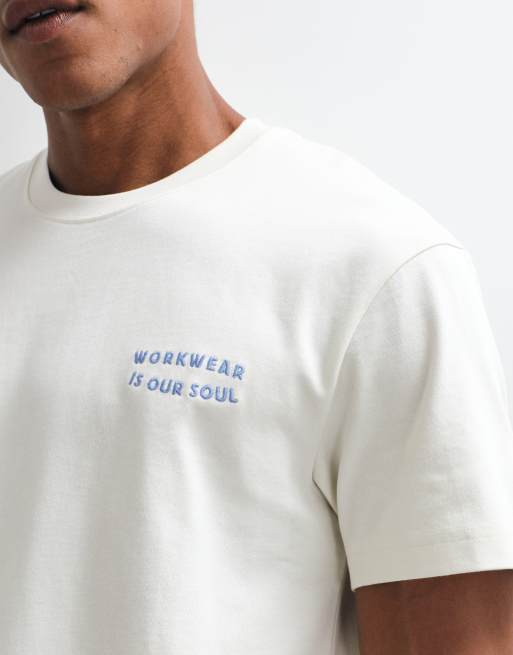 Lee workwear-tryck t-shirt med ryggtryck i svart, 5 av 5