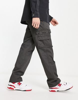 Lee Wyoming relaxed fit cargos in black