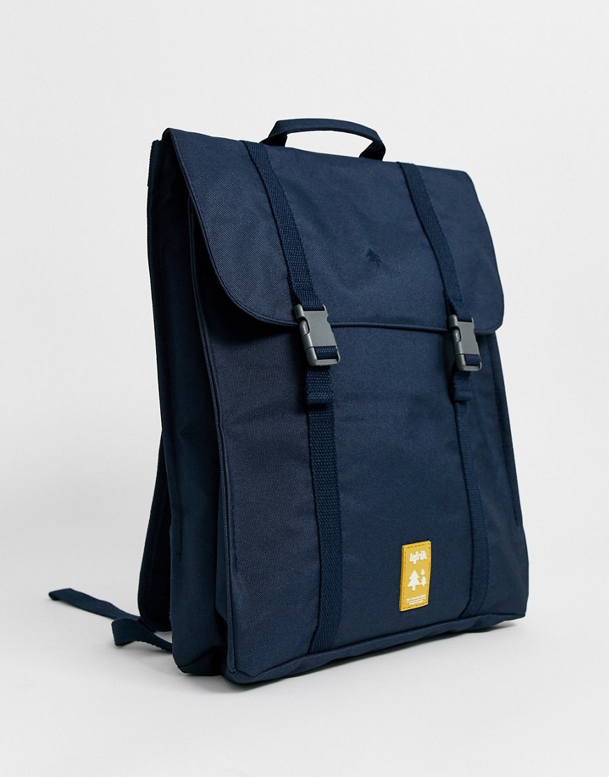 Lefrik Handy - Marineblå rygsæk fremstillet af genanvendte materialer