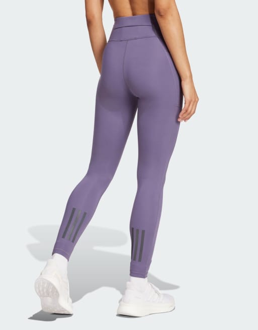 Leggings 7/8 violeta envejecido Own The Run de adidas Performance, 2 de 4