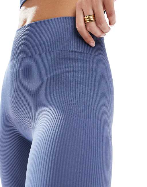 Leggings azul añil sin costuras de ONLY (parte de un conjunto), 4 de 5