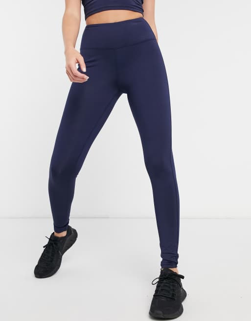 Leggings azul marino de talle alto de South Beach