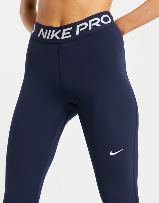 Nike W Np 365 Tight Licra azul de mujer para entrenamiento