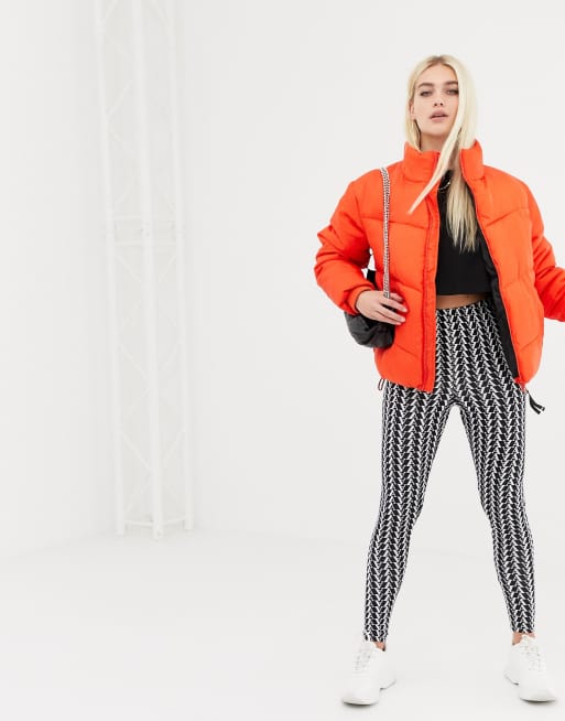 Leggings con estampado de logo de ASOS DESIGN